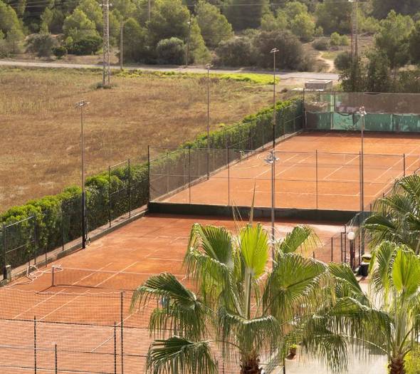 2 tennisplätze Don Miguel playa Hotel Palma