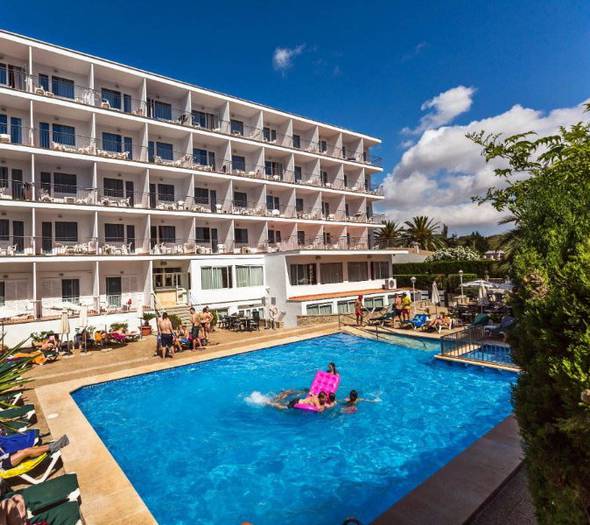 Outdoor swimming pool Don Miguel playa Hotel Palma