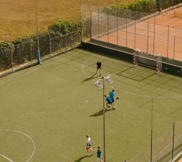 Zwei fussballplätze Don Miguel playa Hotel Palma